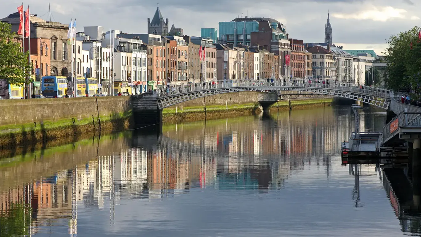 Dublin's river Liffey