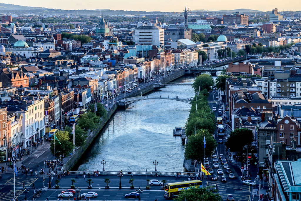 Dublin's river Liffey